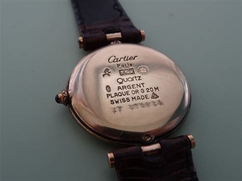 buy cartier watch parts|cartier must de strap parts.